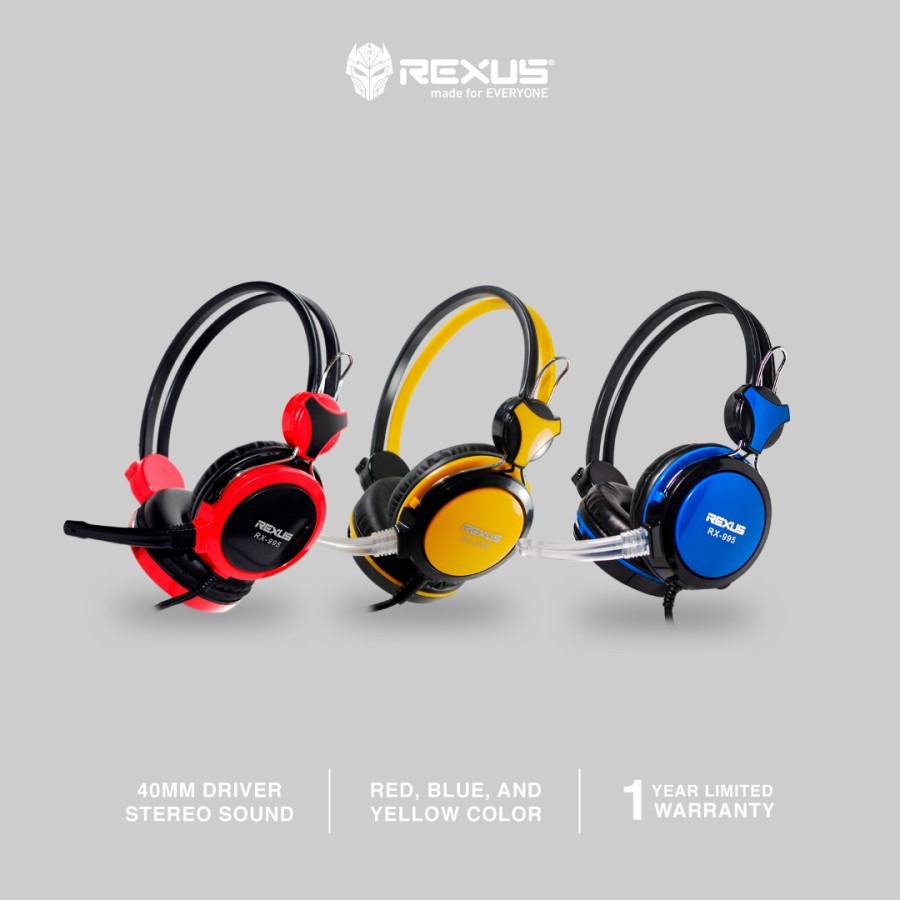 Rexus Headset Gaming Vonix 995