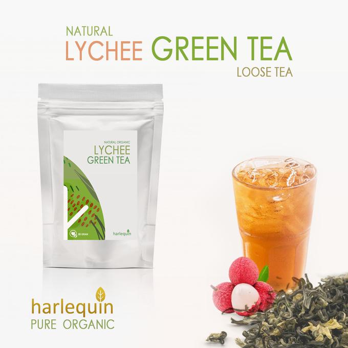 

[[BISA COD]] Lychee Green Tea 150 Gram Loose Tea - Teh Hijau Leci TERJAMIN Kode 1120