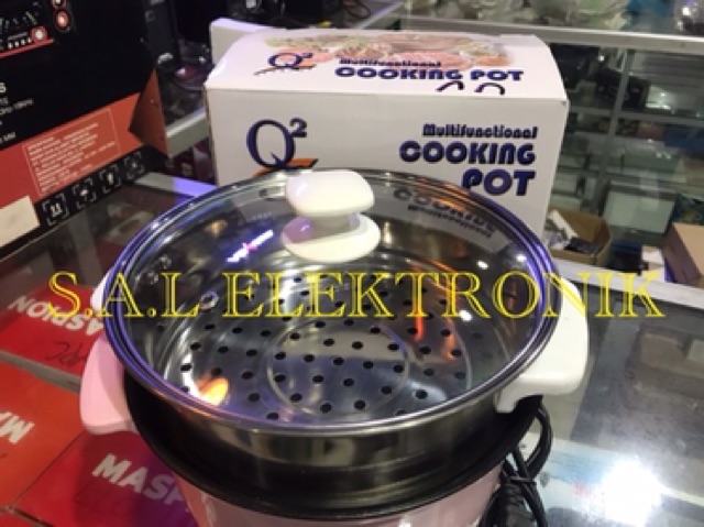 Panci Listrik Goreng Kukus Q2 8522 / 8520