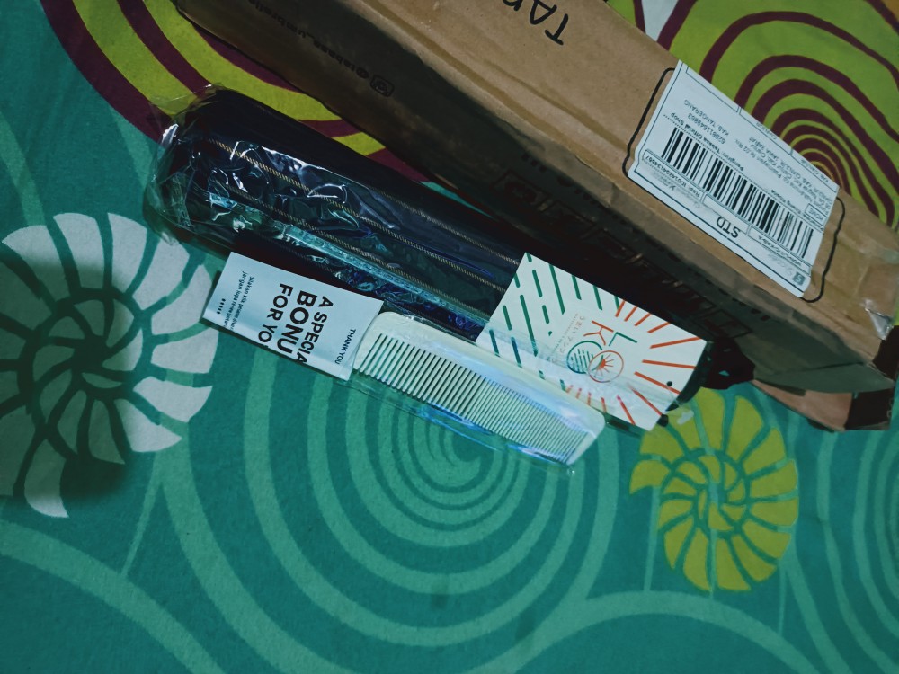 Tabasa Payung Lipat Stripes Garis Loko