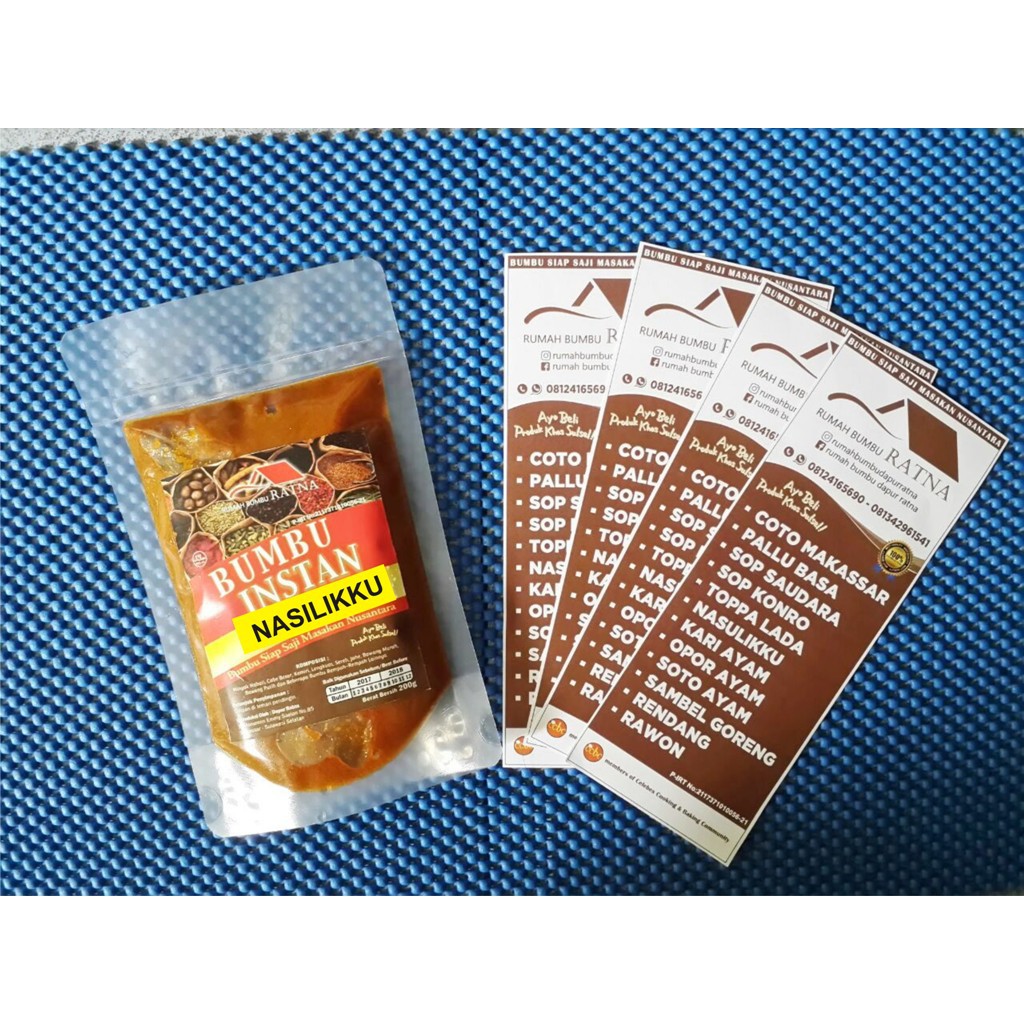 

bumbu nasu likku khas makassar, 200 gram