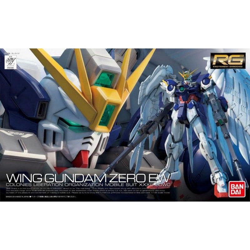 RG Wing Gundam Zero Custom EW New Original