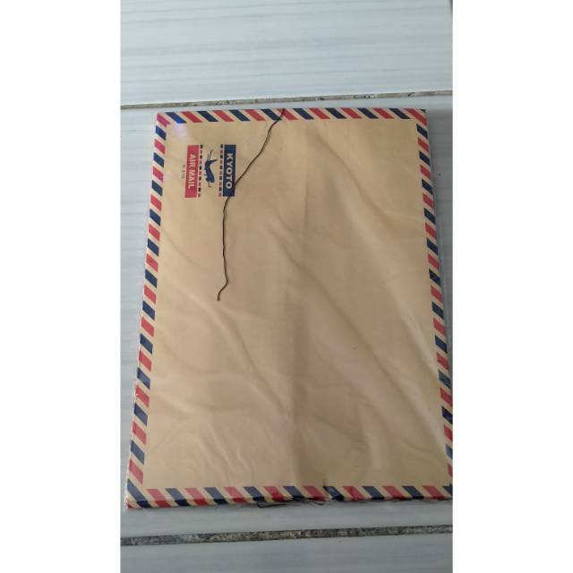 

Amplop coklat tali lamaran kerja air mail k310 kyoto (10 lembar)