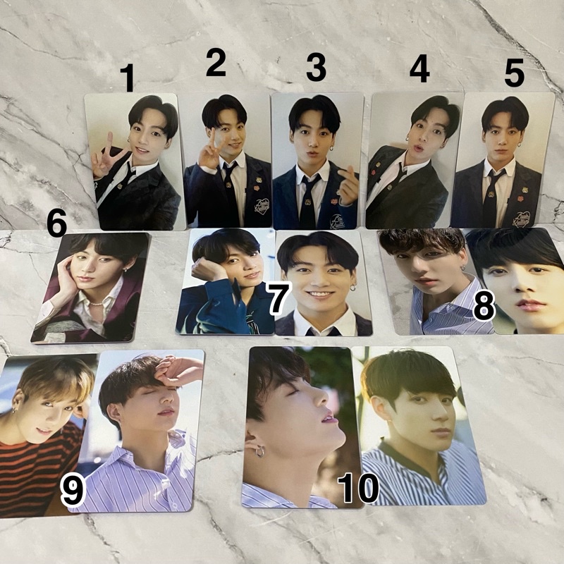 BTS dicon 101 sharing photocard OFFICIAL pc jungkook JK glowing merem zoom
