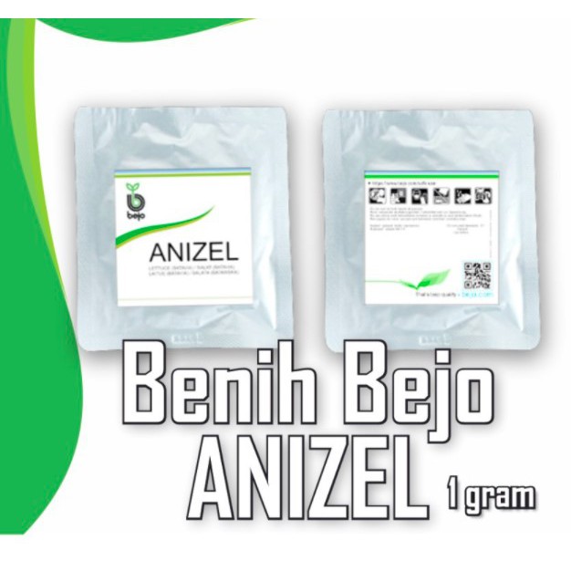 LL99 Benih / Biji / Bibit BEJO ANIZEL Selada Batavia - Kemasan 1 Gram **