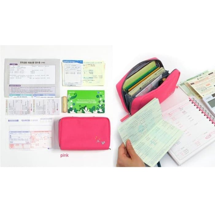 Bankbook Pocket /Tempat Taruh Buku Tabungan Uang /Dompet Buku Tabung/dompet murah