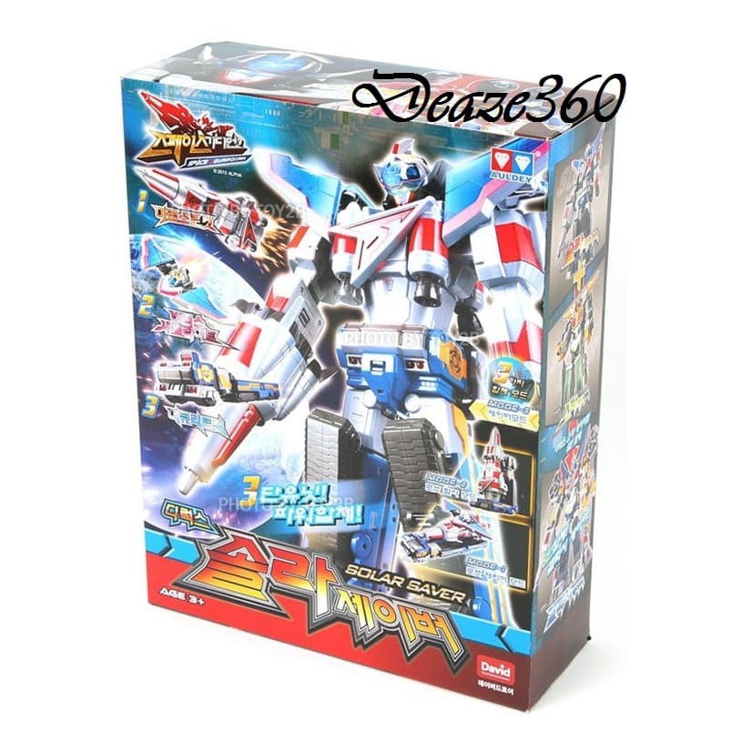 Jual Auldey Space Guardian Deluxe Solar Saver Transforming Megazord Murah