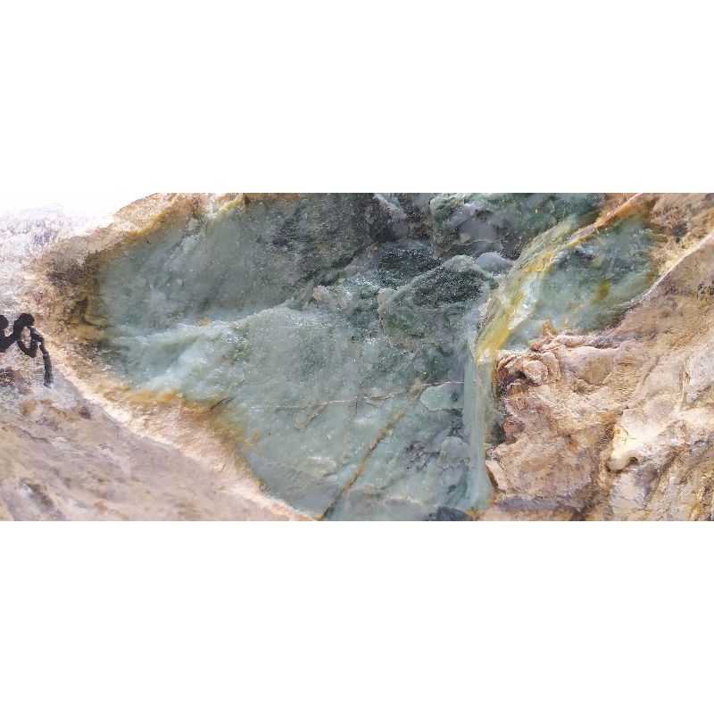 BONGKAHAN BATU GIOK PUTIH ACEH 14 KG