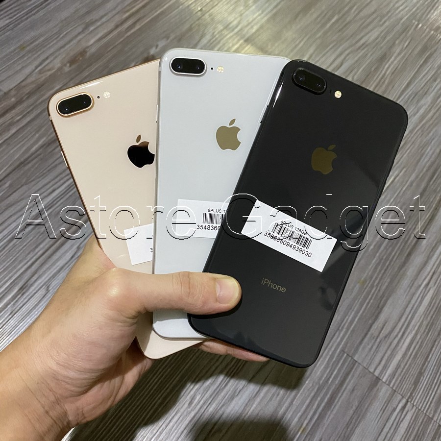 iPhone 8 Plus 64GB/128GB/256GB Mulus Bening Fullset