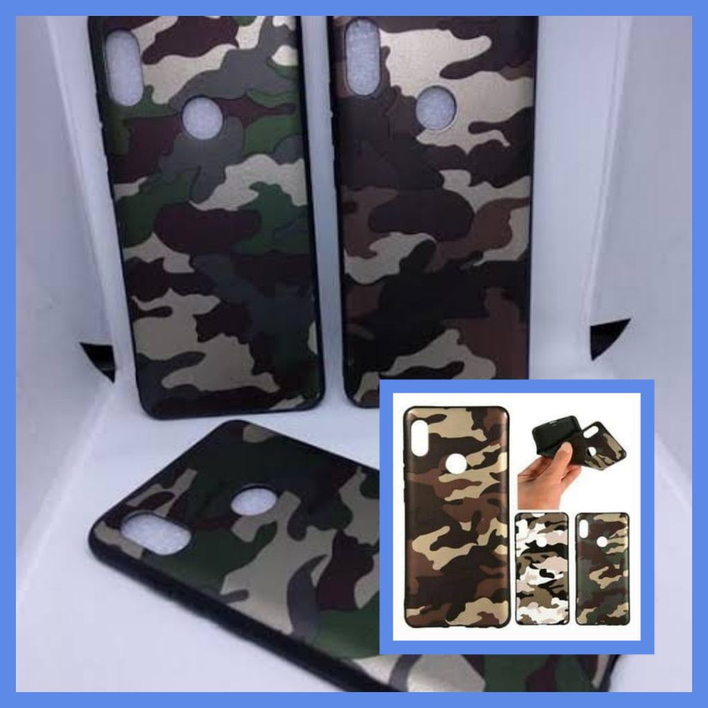 TERLARIS  CASE ARMY TENTARA SAMSUNG J4 J5 J6 J510 J7 J8 A6 REDMI 5X A1 6 PRO