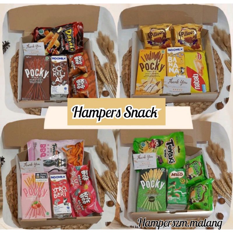 

Hampers Snack/ Snack Box/ Gift Box Snack/ Snack Murah