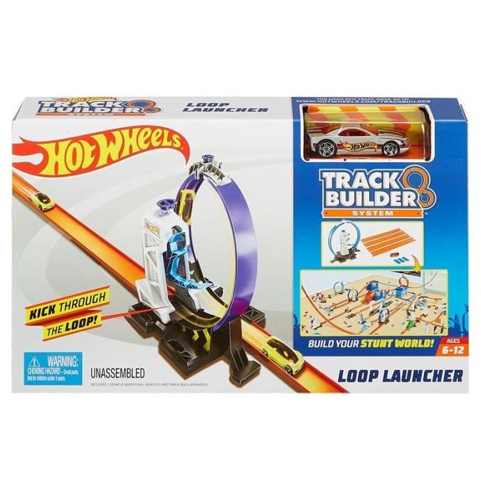 Hot Wheels Track Builder System Loop Launcher