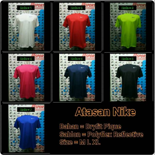 baju runing nike / kaos runing nike / kaos nike
