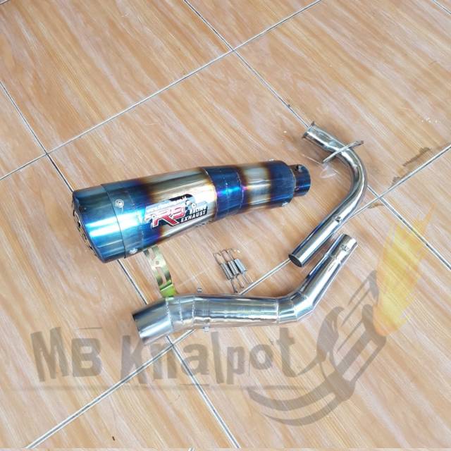 KNALPOT VARIO 150-VARIO 125-VARIO TECHNO R9 BLUEMOON CROM