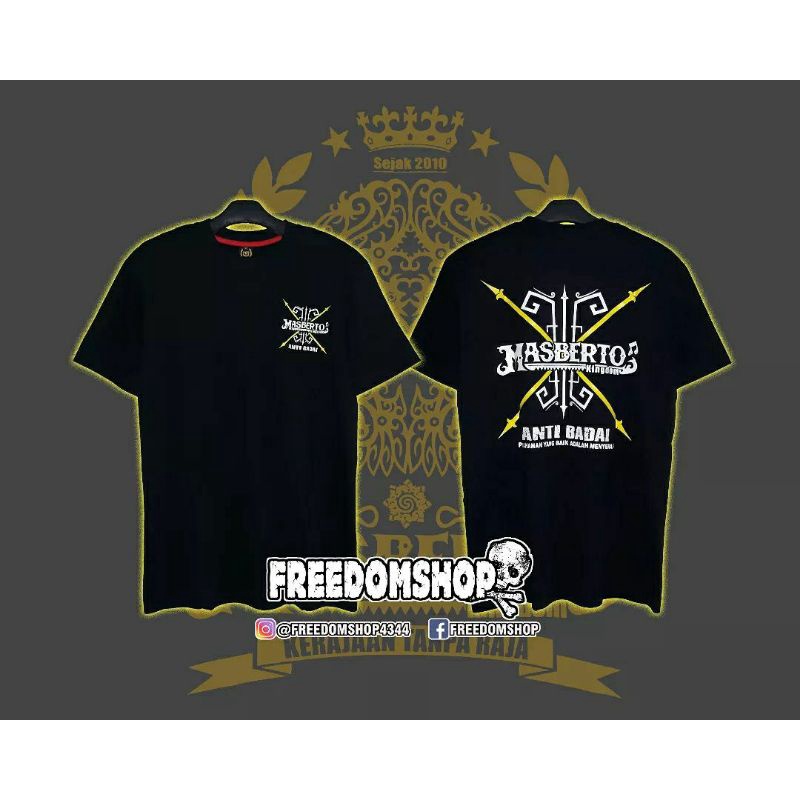 T-shirt Kaos Masberto Anti Badai 2