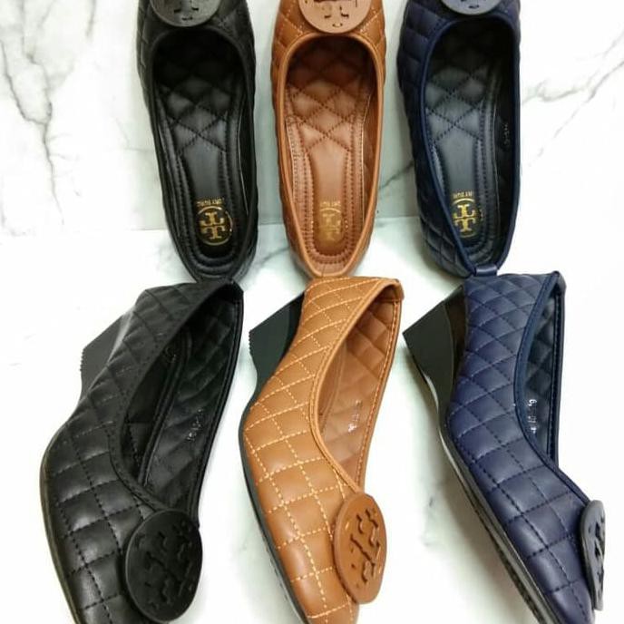 FLATSHOES TERKINI.... SEPATU TORY BURCH FLAT/SEPATU TORY WANITA/SEPATU WANITA
