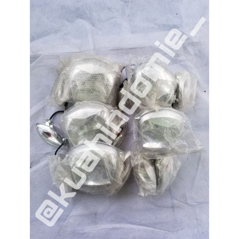lampu depan set sein  wave 125/ karisma bagol