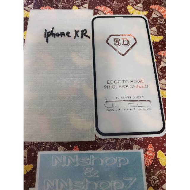 Tempered Glass Iphone XR Anti Gores Iphone XR Full Layar