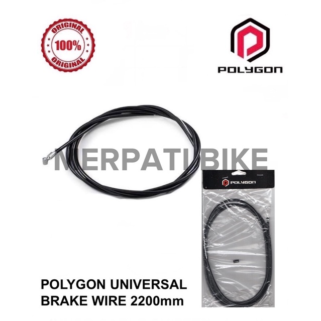 Kabel Rem Universal Polygon Hitam Kawat Rem Sepeda Brake Wire