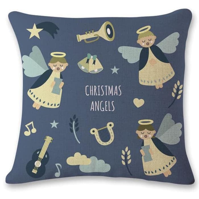 Dijual Sarung Bantal Kursi Sofa - Dekorasi Natal 50X50Cm Terlaris