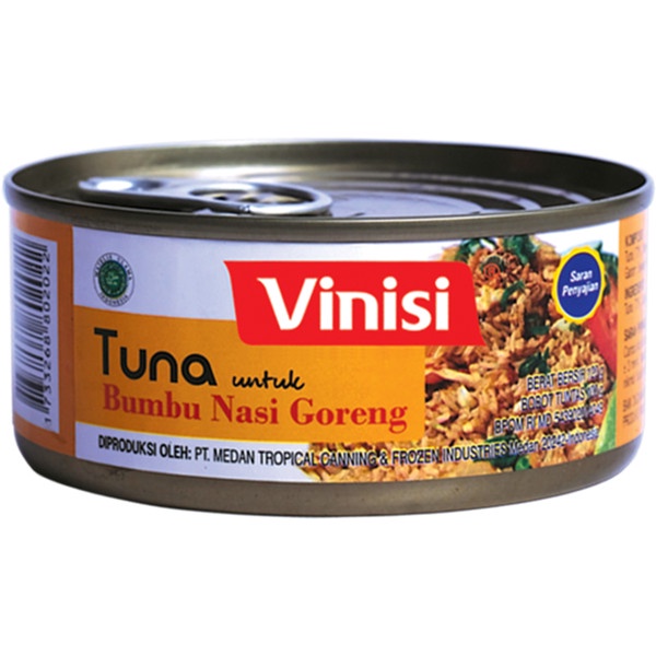 

5ds45ss Paket 3 Kaleng Vinisi Tuna Nasi Goreng 120 Gr Xa20X1