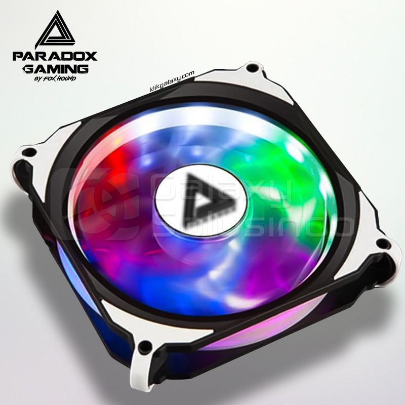 Paradox Gaming Fan 120mm RGB LED - F12VRB0515