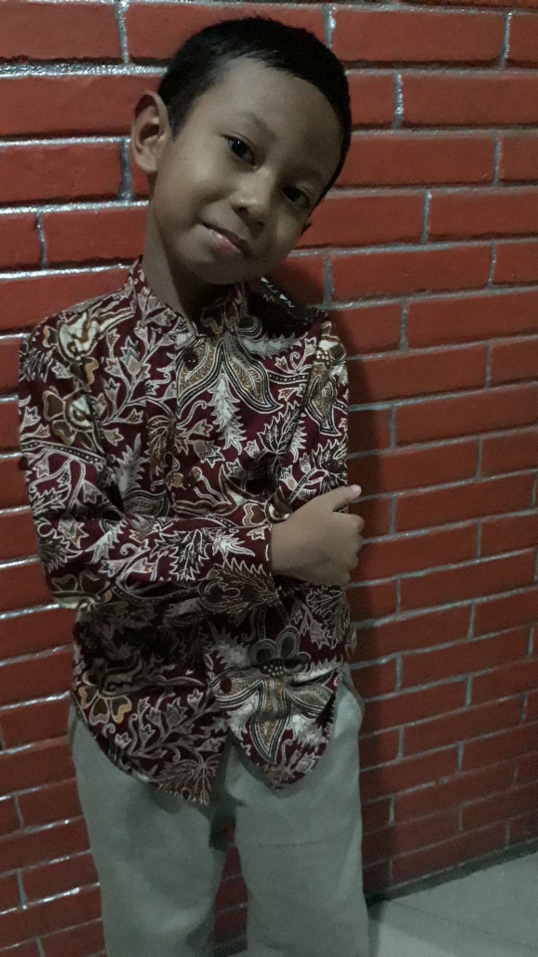 Kemeja Koko Batik Lengan Panjang Baturaden Series By Nattaline