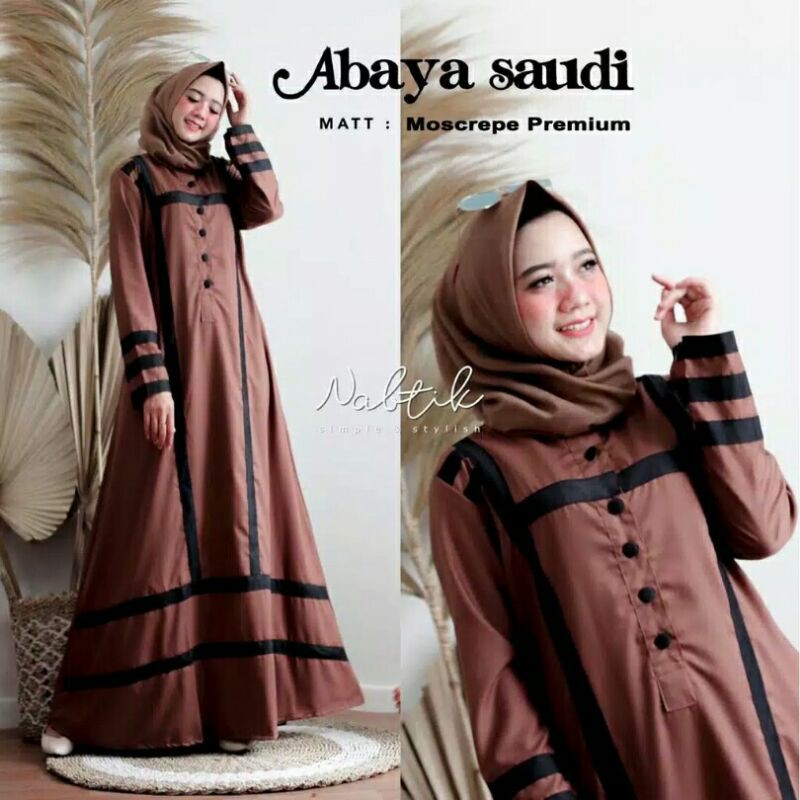 GAMIS JUMBO MOSCREPE SAUDI //  GAMIS MOSCREPE PREMIUM // NEW