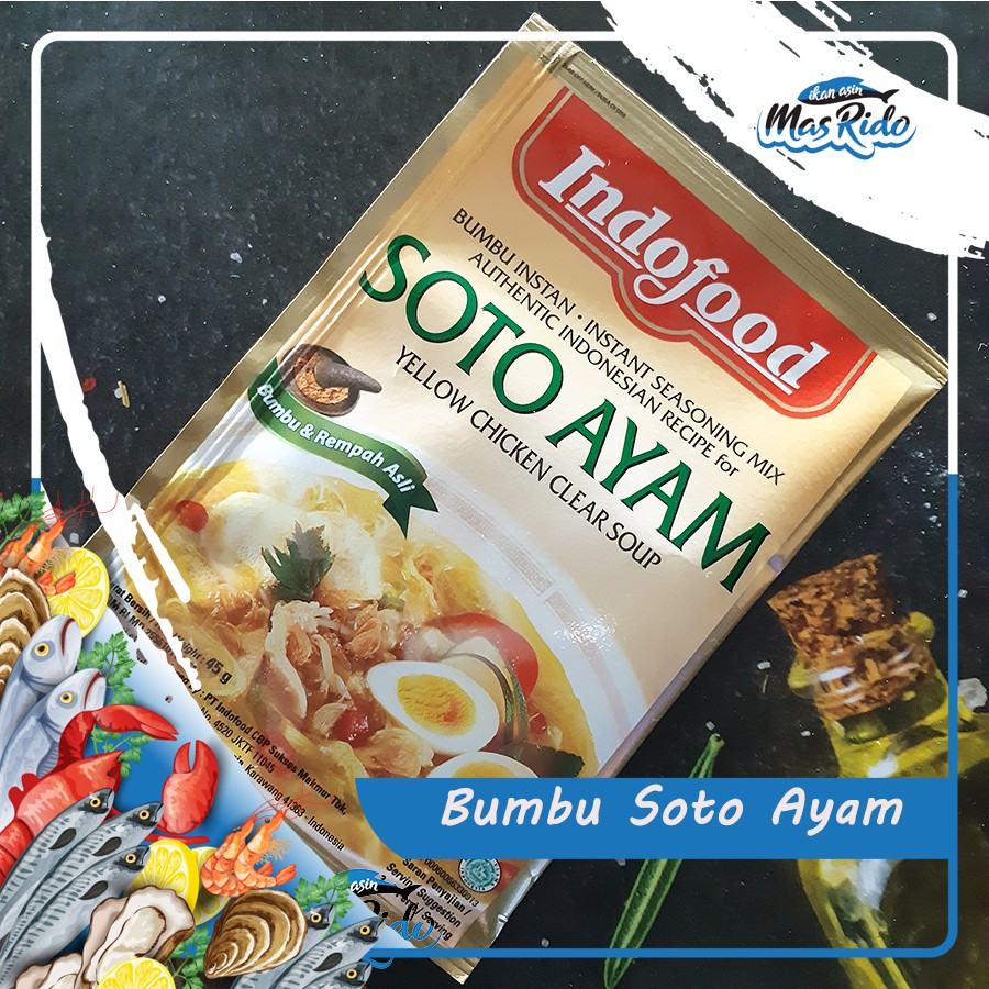 

BUMBU MASAK SOTO AYAM INSTAN SPESIAL INDOFOOD