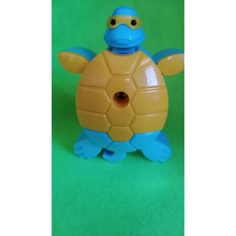 

Rautan Pensil Manual Karakter Kura kura (Turtle) kombinasi warna Biru & Kuning