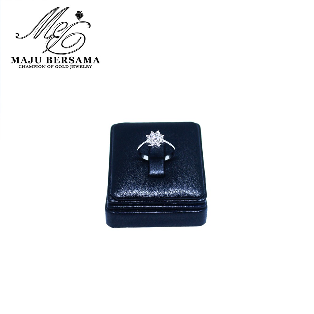 Cincin Berlian Eropa Lotus Asli Mata 9 Model D