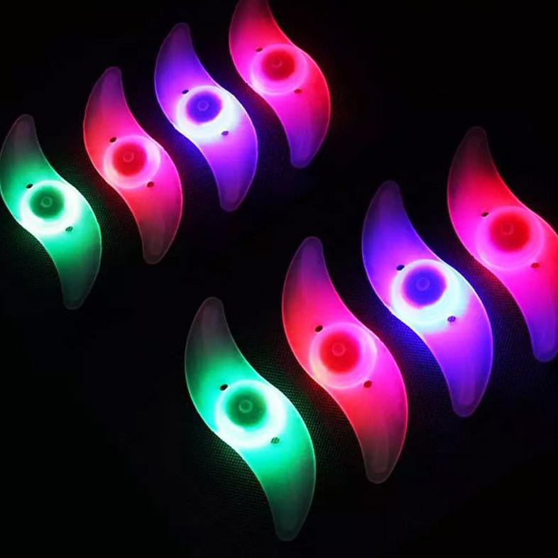 DACHELUN Lampu Ban Sepeda Colorful LED Bicycle Wheel Light 1 PCS DC-889 Multi-Color QTZ65 Grab Medan