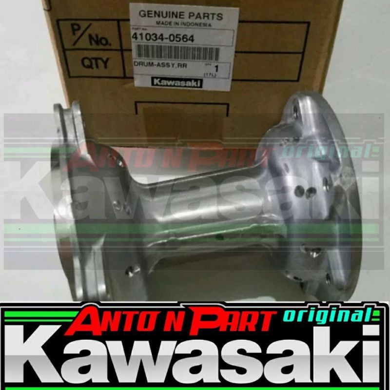 Tromol belakang klx 150 klx150 hole 36 original kawasaki
