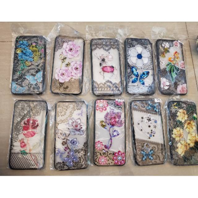 IPHONE 7 7G Iphone 8 8G SOFTCASE BATIK HENA PREMIUM