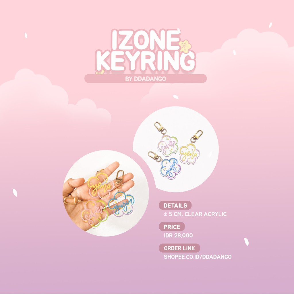 [PRE-ORDER] IZONE Keyring