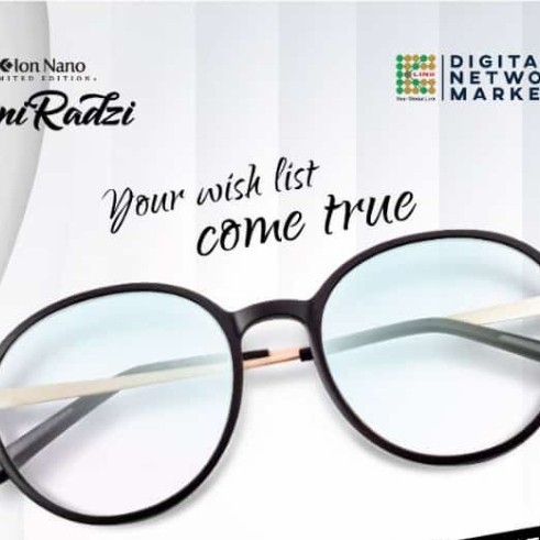 K-ION NANO INSPIRADZI ORIGINAL - KACAMATA GAYA VINTAGE LIMITED EDITION SEHAT BERGAYA