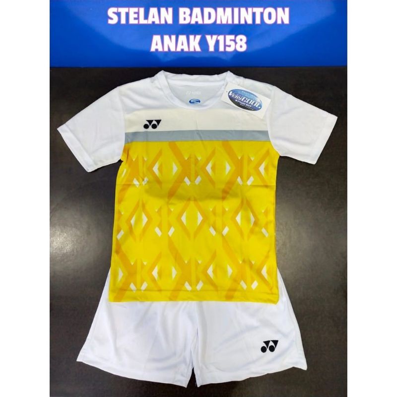 BAJU SETELAN BADMINTON ANAK Y158