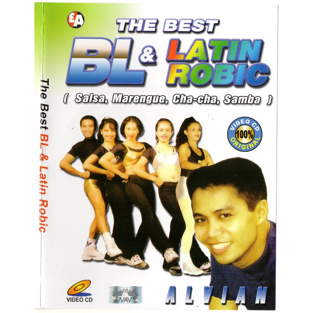 VCD Senam The Best BL & Latinrobic (Salsa, Maregus, Cha Cha, Samba) Bersama Alvian