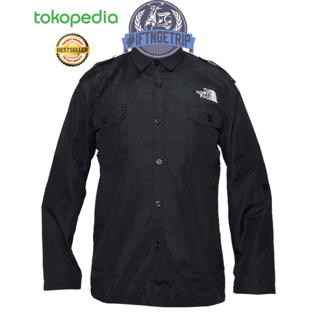 Setelan Baju Gunung / Baju Adventure KEMEJA PANJANG PDL / The North Face