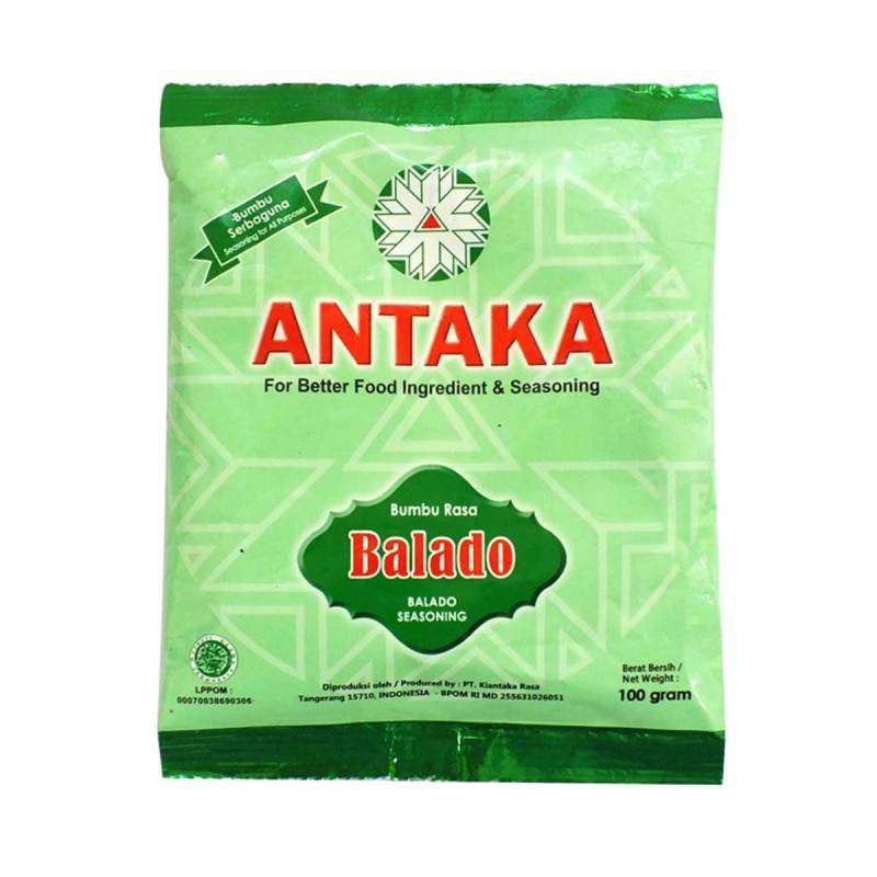 

Antaka Bumbu Serbaguna Rasa Balado 100 gr