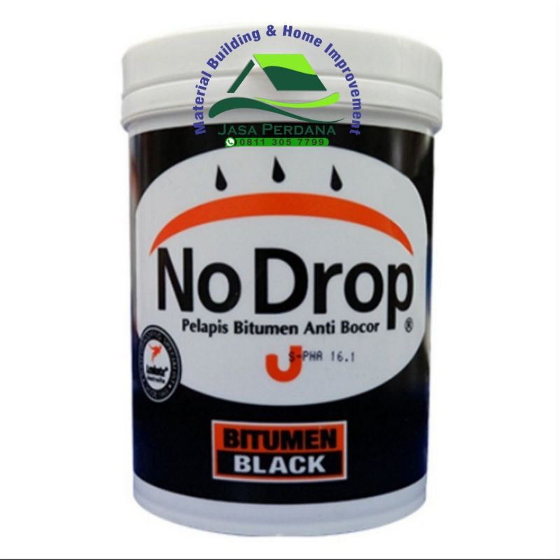 No Drop Bintumen Black No Drop Flinkote Air Hitam 1 Kg