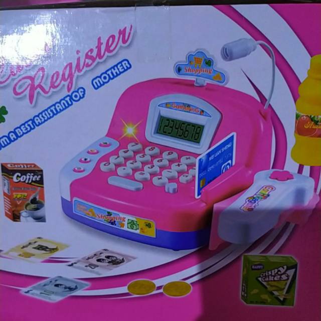 Mainan Anak Kasir Kasir Cash Register Jumbo Pr 17204