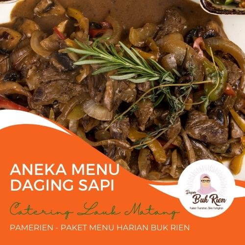 

Aneka Lauk Matang Menu Daging - Rawon Surabaya / Rendang Minang