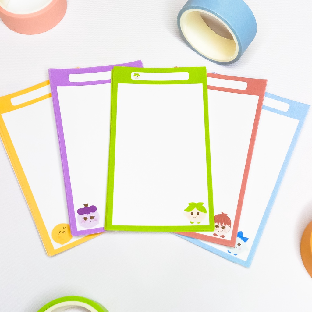 

Memo Paper Basic Damelgina Hvs 80 gsm 5 x 9 cm Memo Handmade Memo Cute Memo