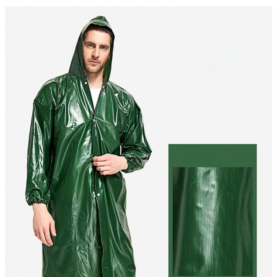 Jas Hujan  Panjang Atasan Rain Coat Tebal