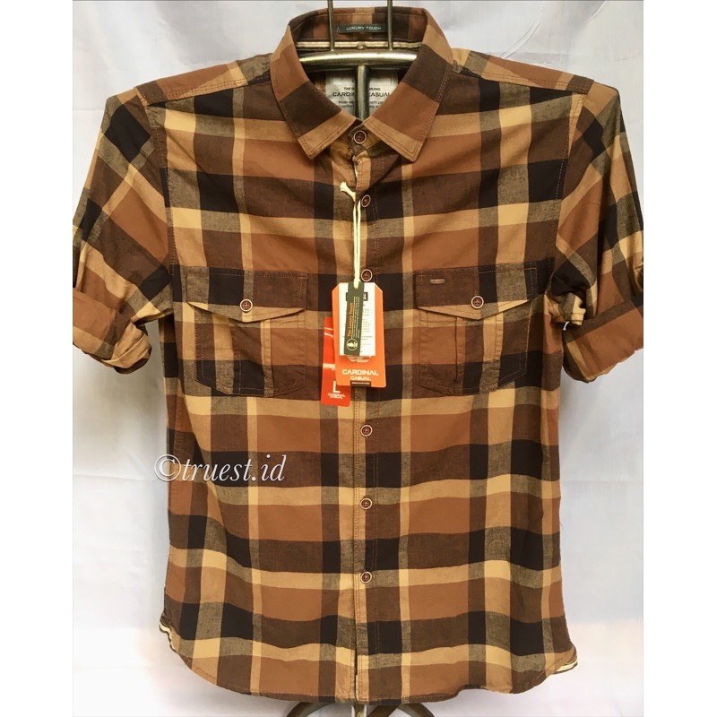 Kemeja Kasual Cardinal Pria//Kemeja Casual Pria Cardinal