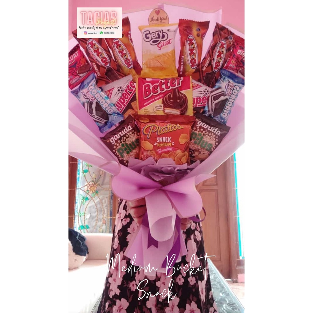 

Bucket Snack Murah untuk Kado Wisuda/Sidang/Ulang Tahun/dll