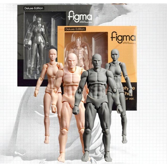 Figma Archetype HE SHE MALE FEMALE Deluxe Version Include Stand Base