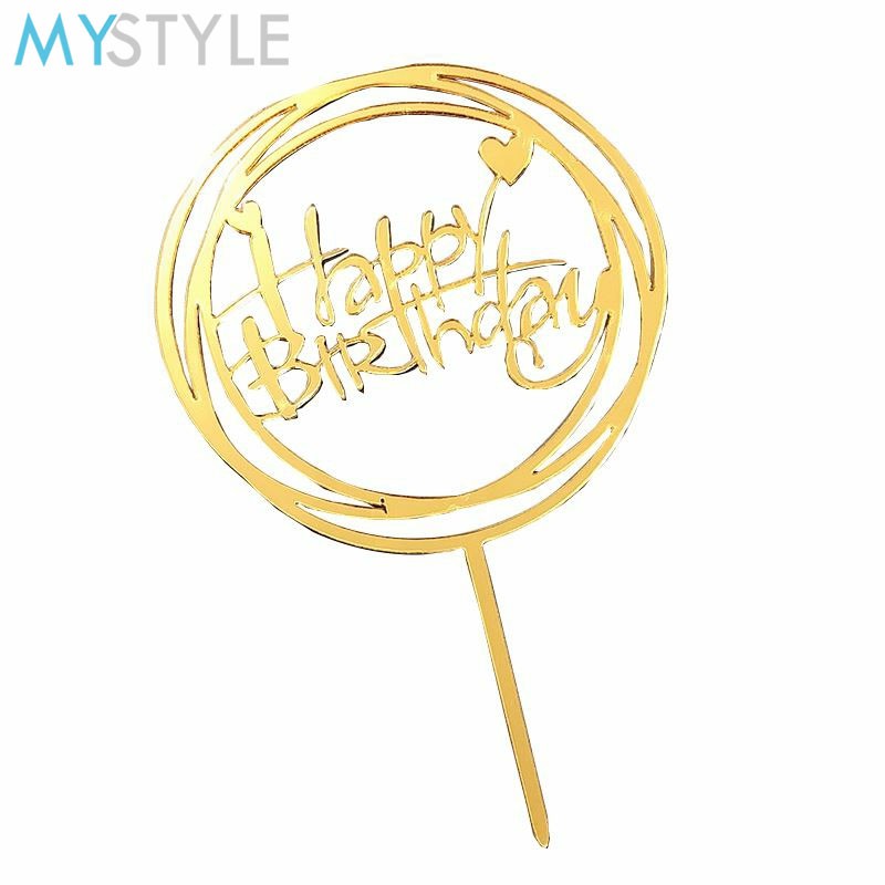 CAKE TOPPER ACRYLIC HAPPY BIRTHDAY BRIDE TO BE HIASAN KUE CAKE TOPPER ACRYLIC MURAH BAGUS