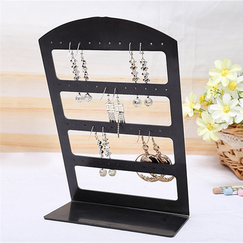 E2id Stand Holder Display Anting Bentuk L